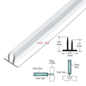 Joint à double ailette (double duromètre) avec ruban pré-appliqué