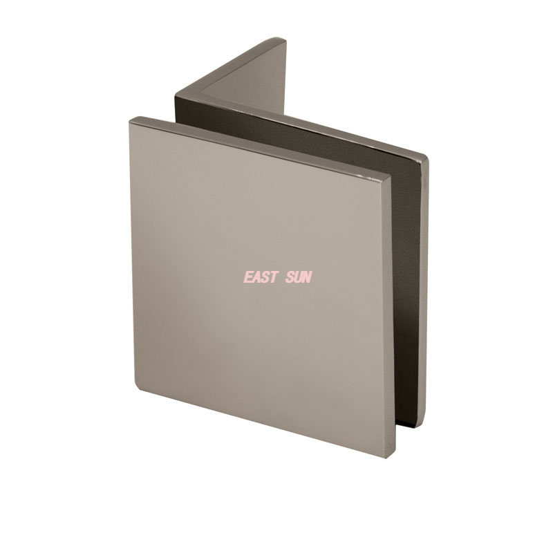 Pinces à verre carrées à montage mural avec petite jambe