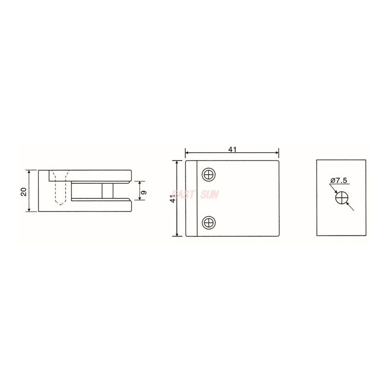 GBF-003FS-Raccords de main courante