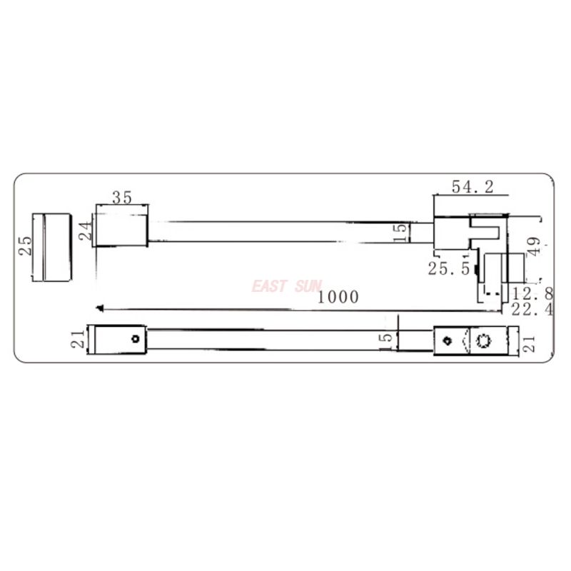 SFB-1004-Tiges de douche