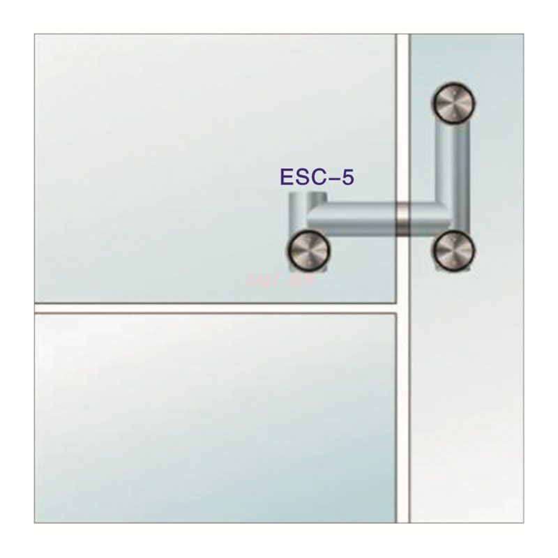 ESC-5-Systèmes de fixation de verre de bureau