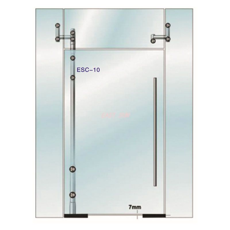 ESC-10-Systèmes de fixation de verre de bureau