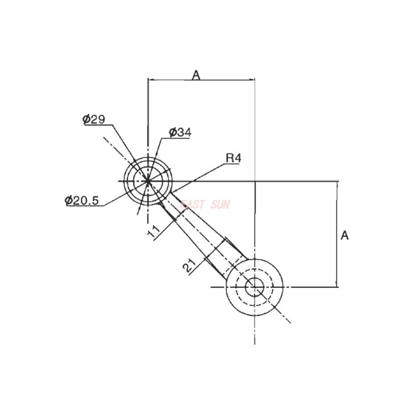 SD-150-1-90R-Raccord Spider