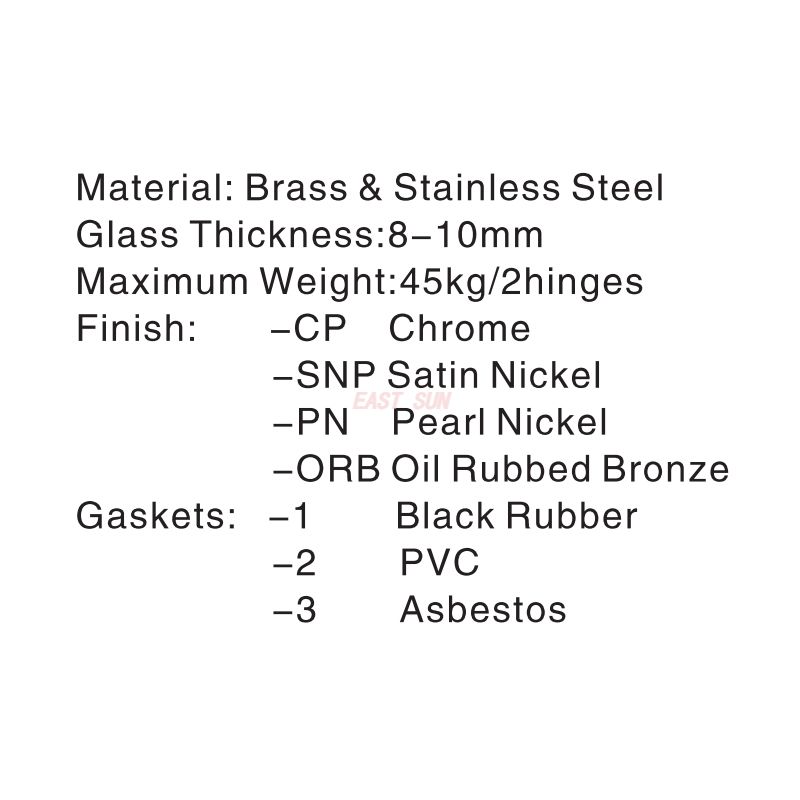 Charni&egrave;res &agrave; mont&eacute;e automatique en laiton