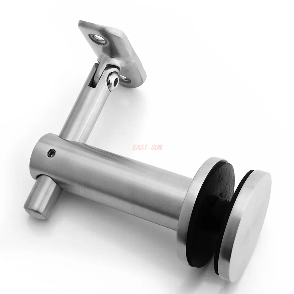 Support de Support de balustrade en acier inoxydable, Support en verre, Support de main courante d'escalier