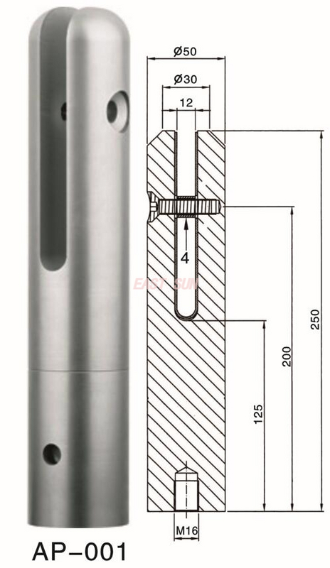 Clôture de piscine à montage latéral, robinet en verre, balustrade noire, garde-corps en verre, montage sur un seul côté