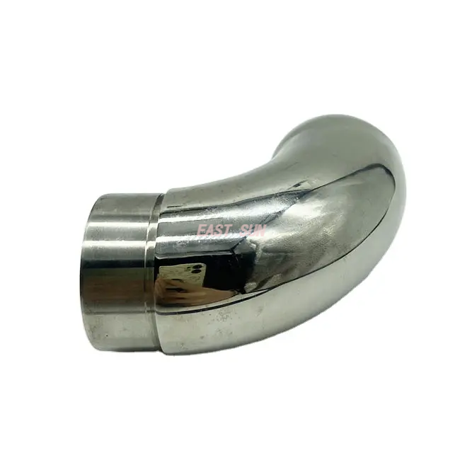  Raccords de balustrade coudée, couvercle d'extrémité de main courante pour tuyau de main courante