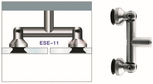 Mur de connecteur en verre de cloison en verre au connecteur de serrage en verre