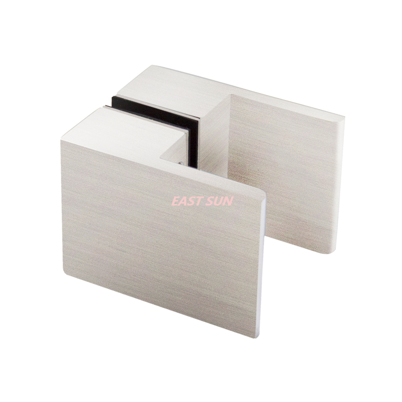 Bouton de traction carré dos à dos chromé