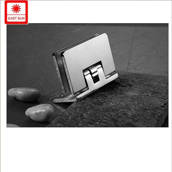 Charnière de porte de douche réglable mur à verre à 90 degrés pour verre 1/2″ – 3/8″