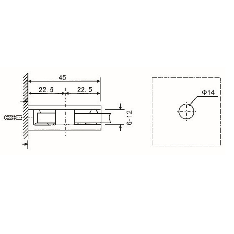 GBF-821S-Pinces à verre