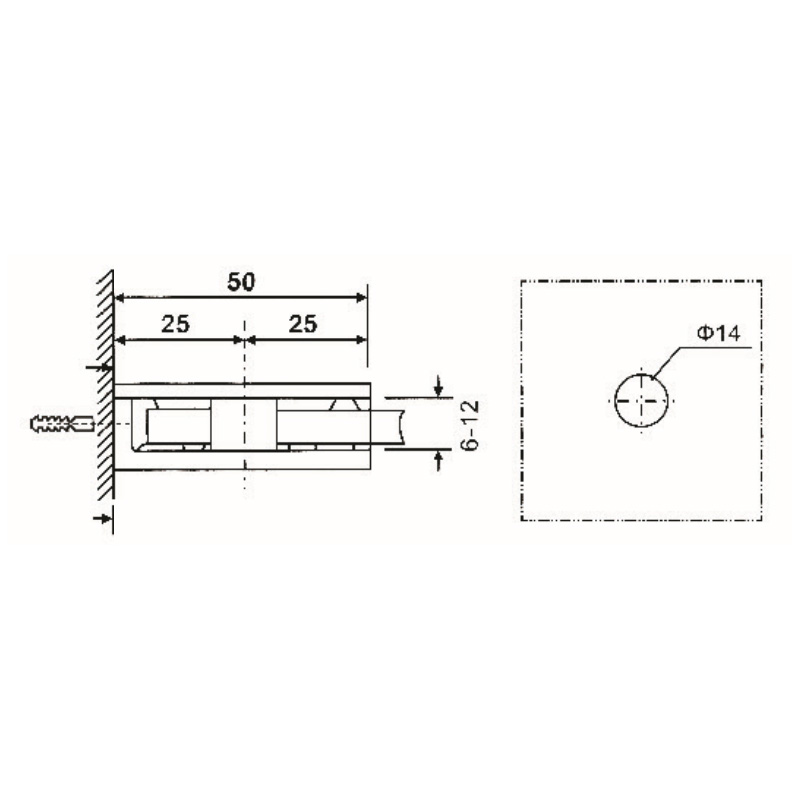GBF-841S-Pinces à verre