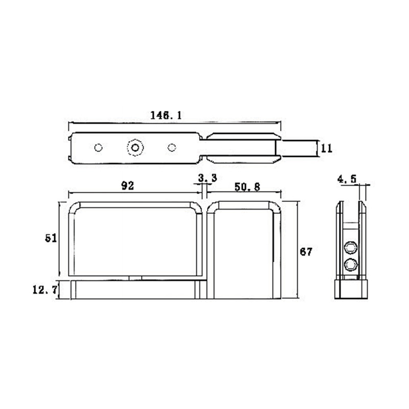 Série de portes pivotantes PTD-310