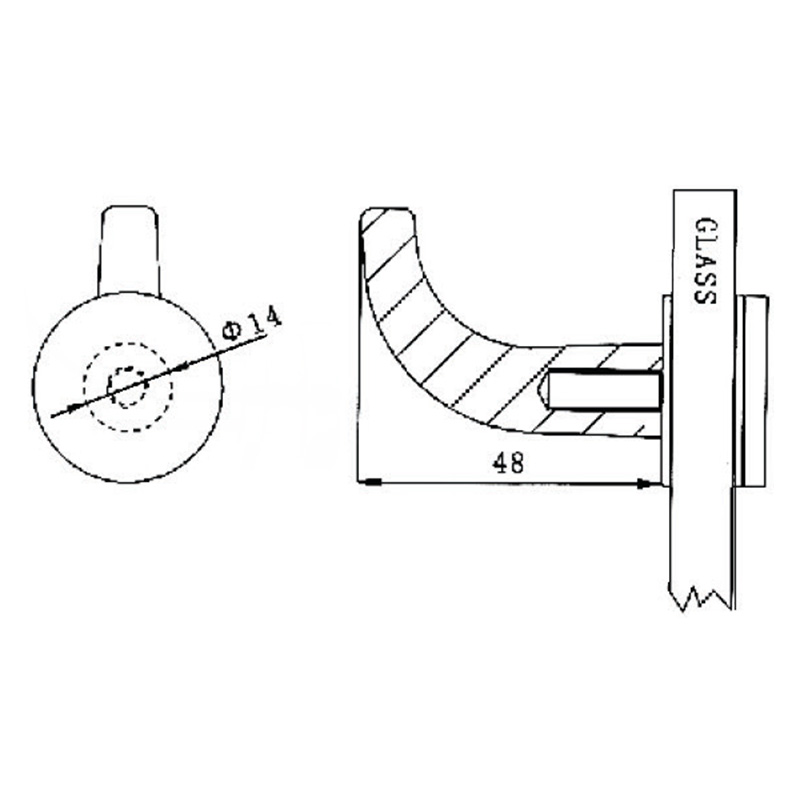 Série de portes pivotantes HOK-1002