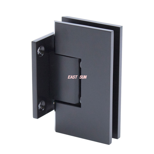 Charnière à plaque arrière courte à montage mural robuste