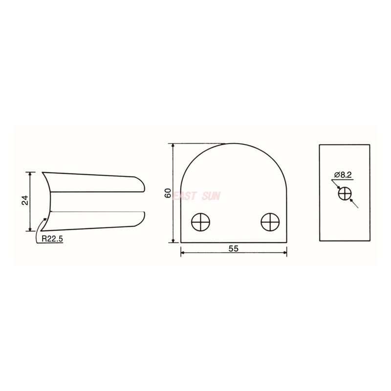 GBF-074R-Raccords de main courante