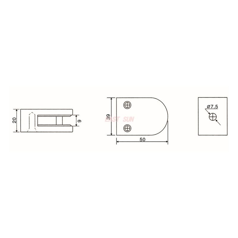 GBF-001FS-Raccords de main courante