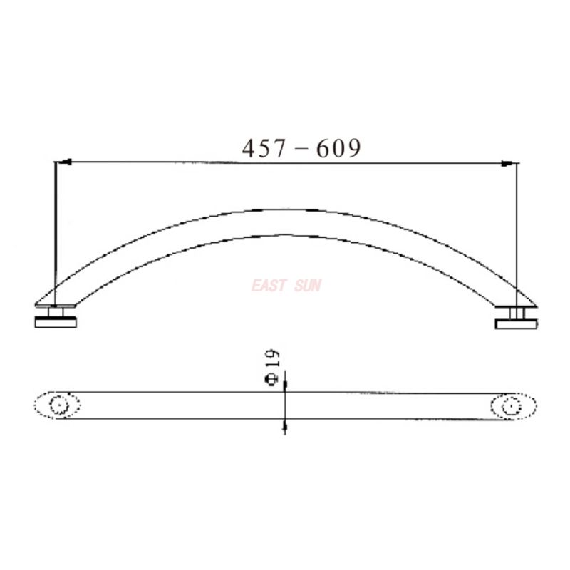 DN-016-Poignées de porte de douche