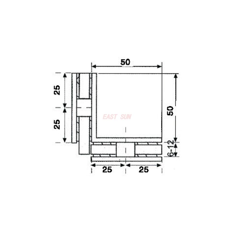 Charni&egrave;res &agrave; mont&eacute;e automatique ESH-615-Laiton
