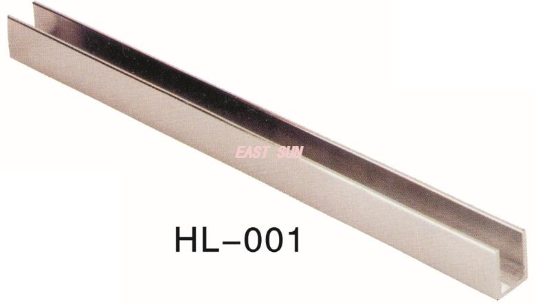 Rail pour systèmes de portes pliantes