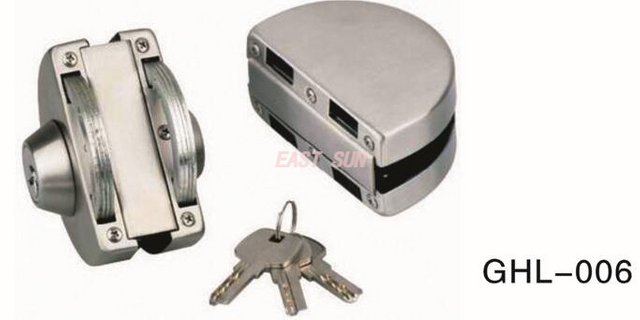 Serrures pour portes en verre Serrures en verre GHL-006