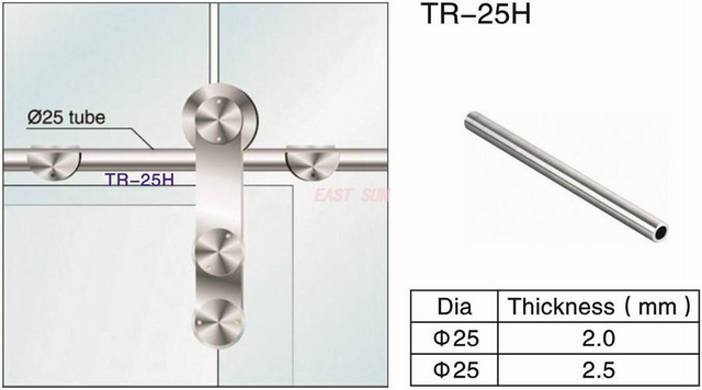 Rail de porte coulissante
