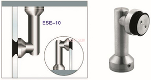 Connecteur de verre de séparation en verre Connecteur de coin de verre au mur