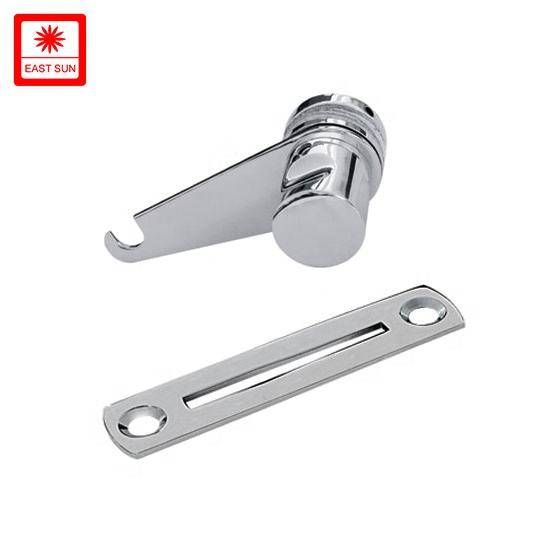 Serrure de porte coulissante de salle de bains populaire en Europe, loquet de douche, serrure de porte en verre