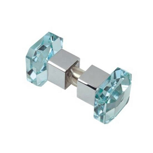 Hot Designs poignées de porte d'entrée décoratives boutons et poignées de porte d'intimité en cristal