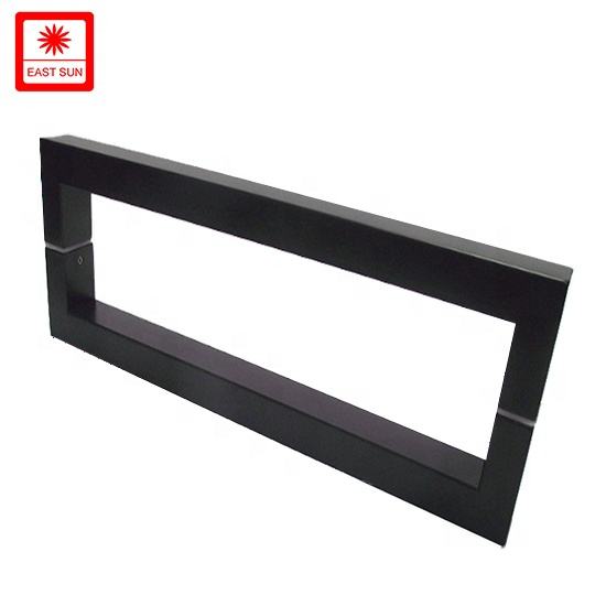 Poignée de traction carrée en acier inoxydable, accessoires de quincaillerie de porte en verre, quincaillerie de meubles, poignée de porte