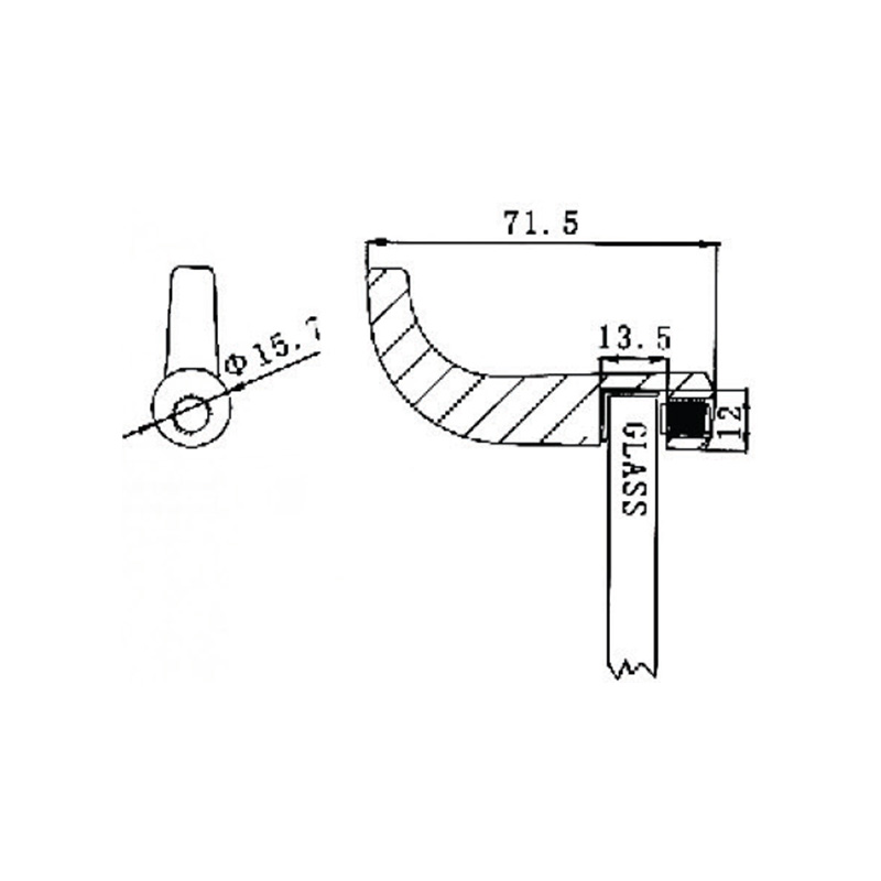 Série de portes pivotantes HOK-1001