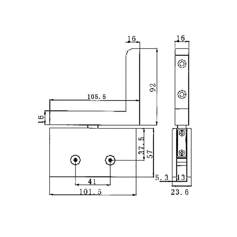 Série de portes pivotantes PTD-208B