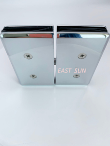 Charnière à montage verre-verre série Senior Prima, chrome poli