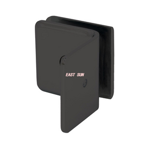 Pinces à verre à montage mural biseautées avec grand pied