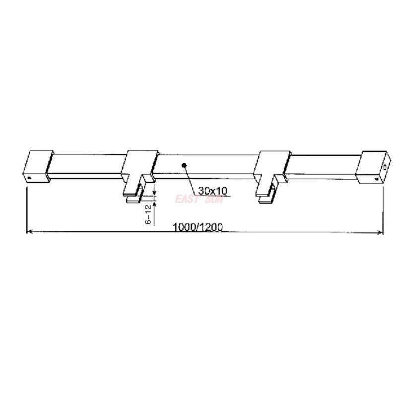 SFB-14-Tiges de douche