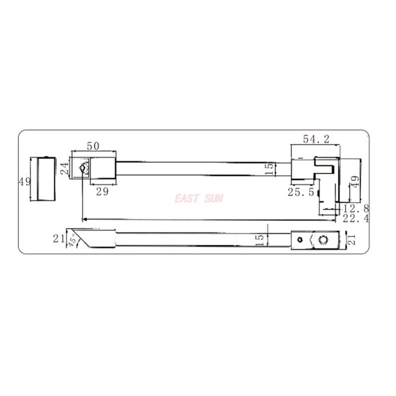 SFB-1003-Tiges de douche