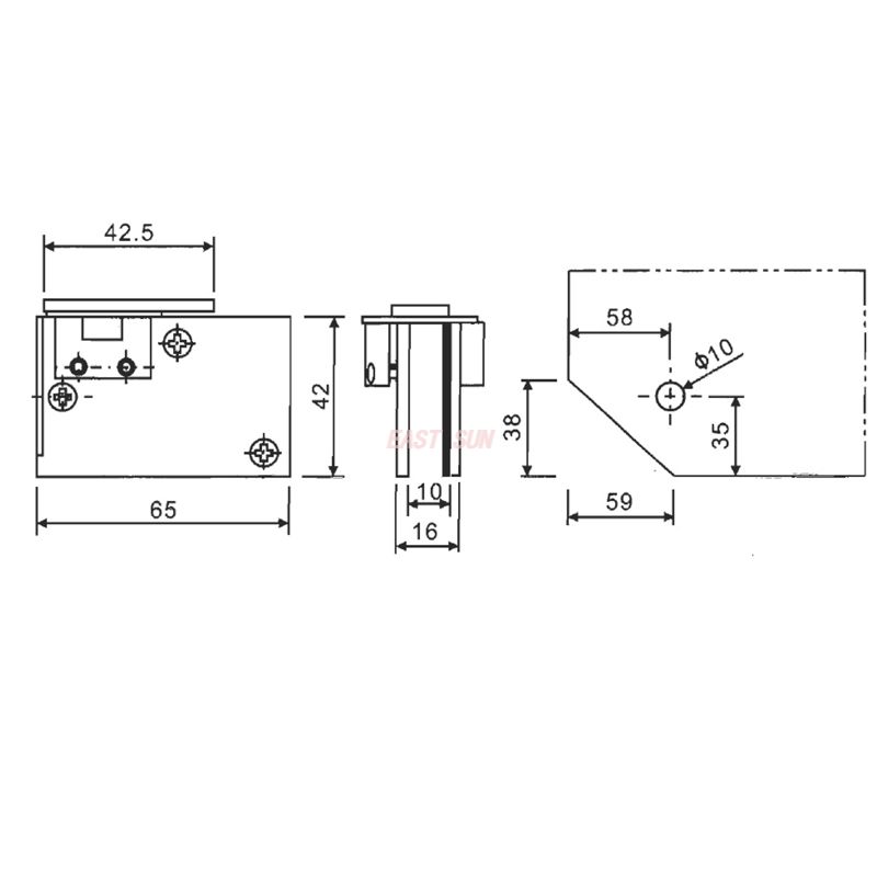CBH-063-Charnières d'armoire