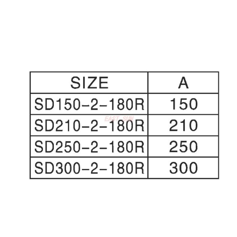 SD-150-2-180R-Raccord Spider