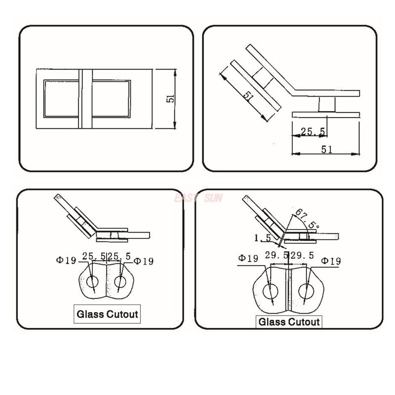 pinces &agrave; verre