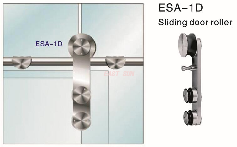 Galet de porte coulissante pour tube D25