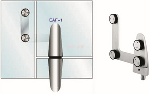 Porte pivotante en verre courbé Dorma MAB