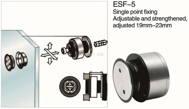 Entretoises de connecteur de verre de séparation en verre 19-23MM