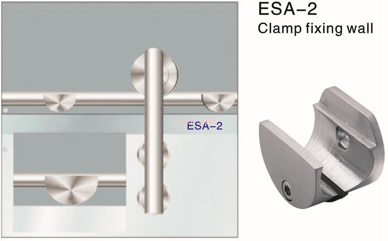 Mur de fixation à pince