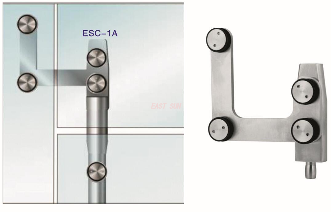 ESC-1A-Systèmes de fixation de verre de bureau