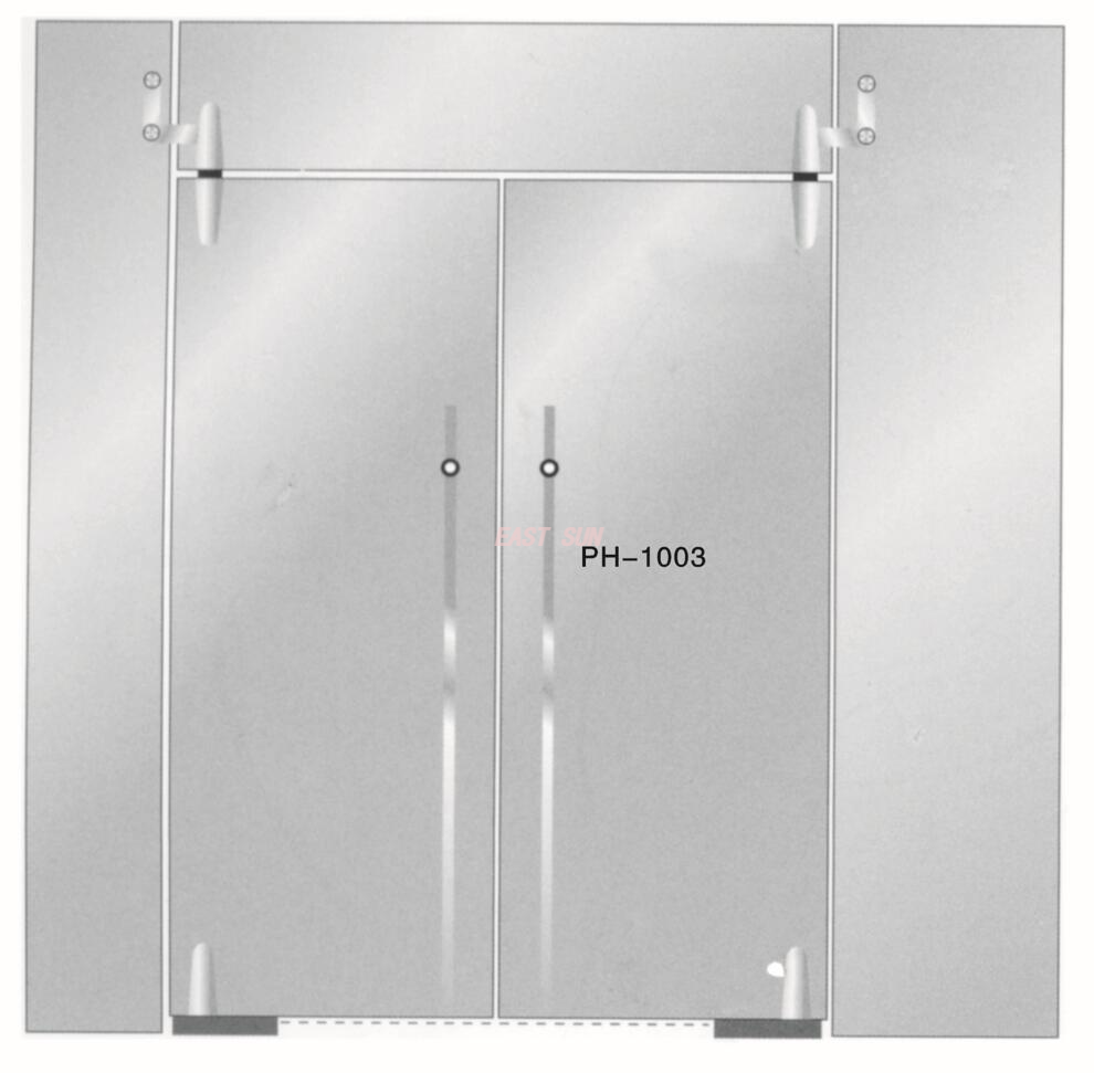 Serrures à poignée Serrures en verre PH-1003