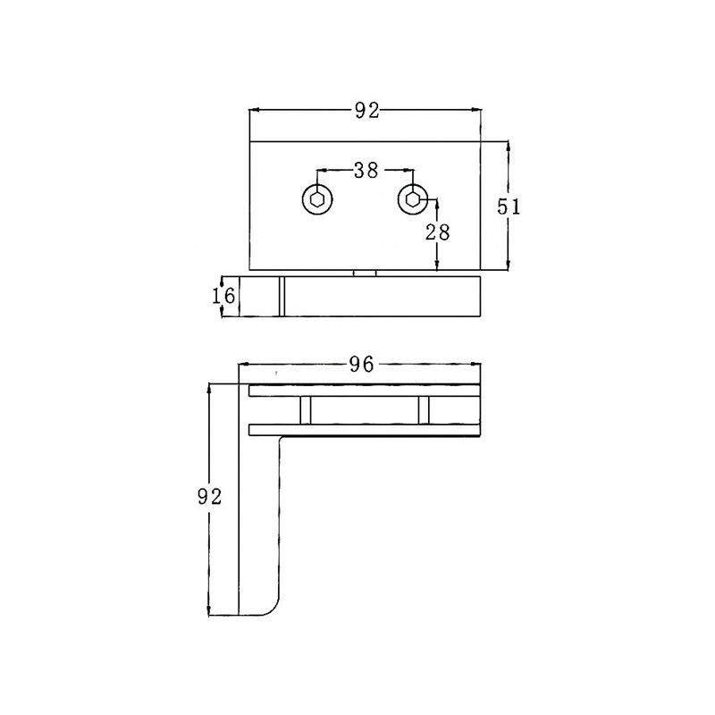 Série de portes pivotantes PTD-205