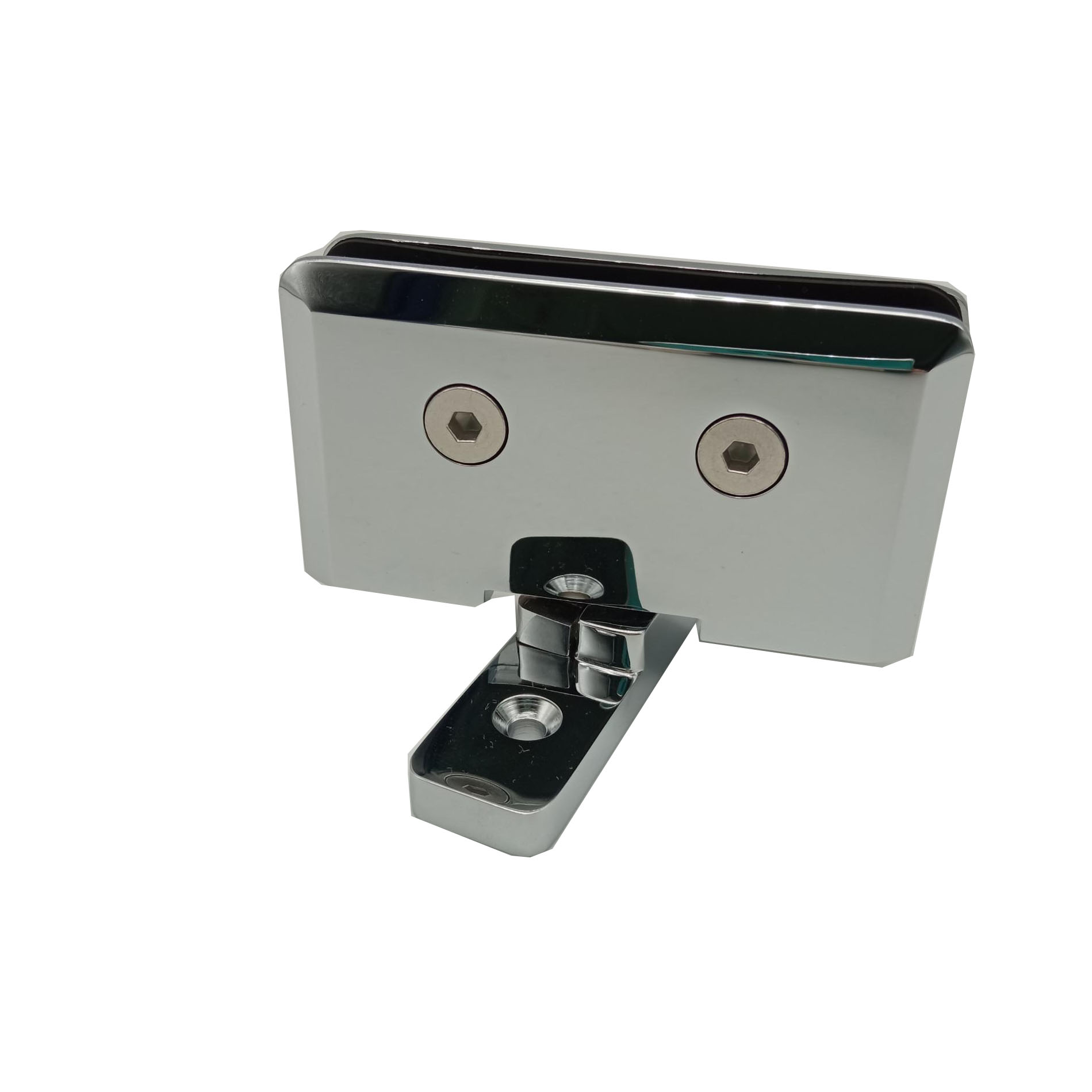 Charnière pivotante réglable en laiton poli de la série Prima