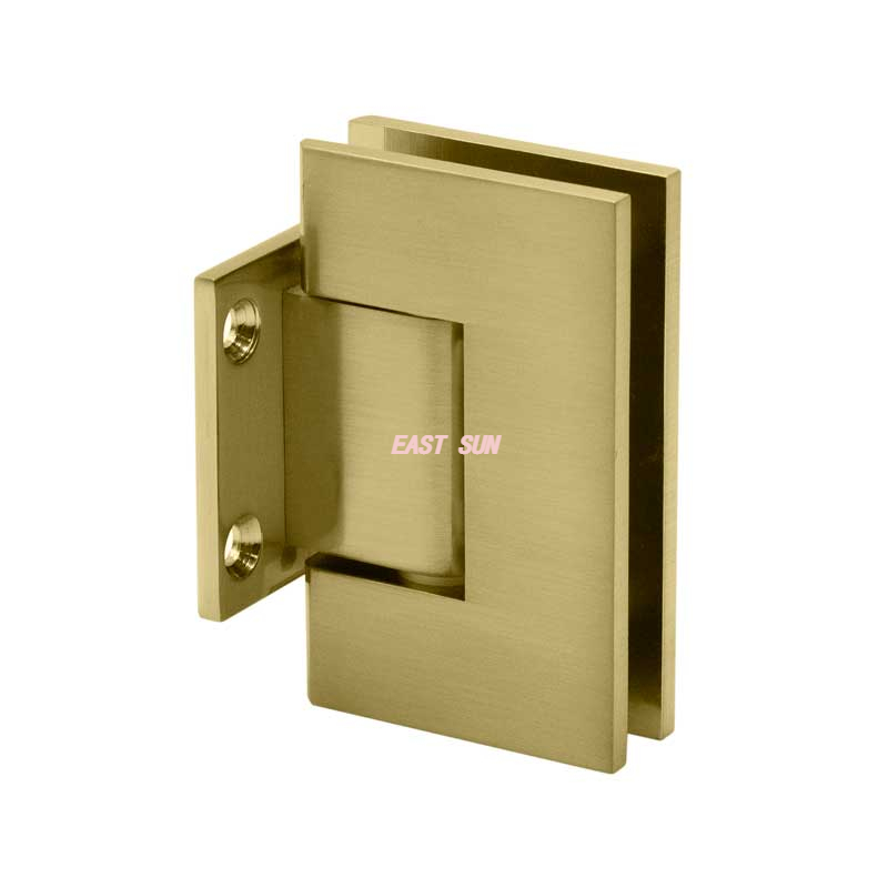 Charnière à plaque arrière courte à montage mural robuste